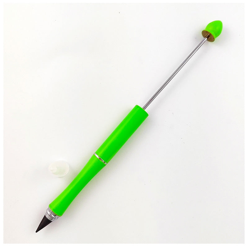 Wholesale Beadable Pencil Metal  DIY for Beaded Pen With Eraser